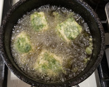 青海苔まみれの豆腐天ぷら(揚げだし風)作り方3写真