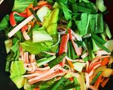 簡単彩り！豆腐の中華風炒め煮作り方5写真