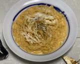和えるだけ超簡単！明太子クリームパスタ！作り方4写真