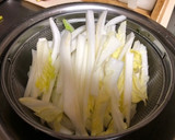 簡単！豚粗挽き肉と白菜のあんかけ丼作り方1写真