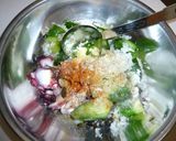 きゅうりとたこのガルシア風サラダ作り方3写真