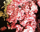 簡単！豚粗挽き肉と白菜のあんかけ丼作り方4写真