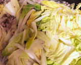 簡単！豚粗挽き肉と白菜のあんかけ丼作り方5写真