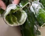 チーズたっぷりピーマンの肉詰め^ ^作り方1写真
