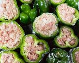 チーズたっぷりピーマンの肉詰め^ ^作り方3写真