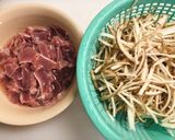 ごぼうを大量消費！砂肝とごぼうの甘辛煮作り方1写真