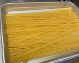 簡単！和風！横着！サラダほうれん草パスタ作り方1写真