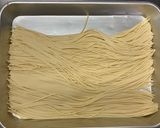 簡単！和風！横着！サラダほうれん草パスタ作り方3写真