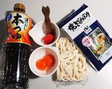 激ウマ！めんたい&しらす釜玉うどん作り方1写真