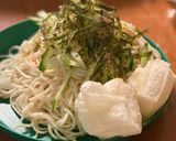 ボリューム満点　ひやむぎと揚げ餅プレート作り方5写真