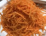 にんじん付け合わせ　にんじんサラダ作り方1写真