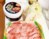 キャベツ入りヘルシー豚キムチ作り方1写真