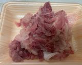 元魚屋が教える！ブリのなめろう作り方3写真