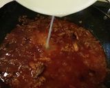 醤油ラーメンにのせて食べるジャージャー麺作り方6写真