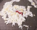 肉味噌あんのサラダうどん作り方2写真