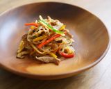 こんにゃく麺でヘルシー麻婆炒め作り方12写真