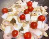 簡単☆アクアパッツァのパスタ（塩）♪作り方4写真
