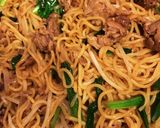 牛肉と行者ニンニクの香港焼きそば♡作り方8写真