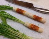 ちくわの水菜詰め～おつまみやサラダに作り方1写真