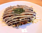 小麦粉いらずのふわふわお好み焼き作り方4写真