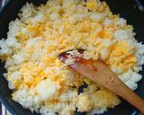 ピザポテトチャーハン作り方4写真
