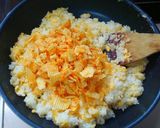 ピザポテトチャーハン作り方5写真