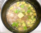 楽々アボカドとベーコンの炊き込みご飯作り方2写真