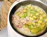 楽々アボカドとベーコンの炊き込みご飯作り方3写真