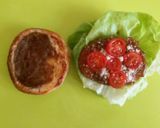 カレーパンバーガークリームチーズソース作り方2写真