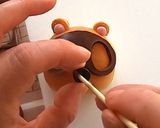 市販のパンで“あつ森”たぬきち・つぶきち作り方8写真