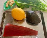 マグロとアボカドのマリネサラダ作り方1写真