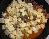 柑橘風味の麻婆豆腐作り方2写真