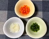 離乳食後期★鶏と野菜の簡単チーズリゾット作り方2写真