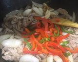 豚肉とフライドポテトのカレー炒め作り方9写真