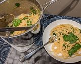 負担軽減! フムスの混ぜるだけパスタ作り方3写真