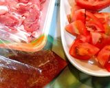 つけて焼くだけ♪トマトでしょうが焼き♥️作り方2写真