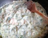サーモンのクリームパスタ作り方3写真