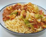 サッポロ一番味噌、回鍋肉麺作り方6写真