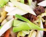 おうちDE居酒屋♪肉豆腐のゆで卵のせ作り方6写真