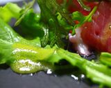 からし酢味噌のドレッシングで海鮮サラダ作り方8写真