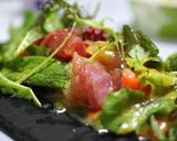 からし酢味噌のドレッシングで海鮮サラダ作り方6写真