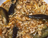 ナスともやしの麻婆風作り方7写真
