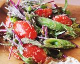 食べる分だけ！ポン酢で簡単ごまドレ♪作り方4写真
