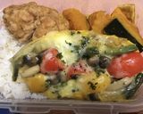 お弁当に卵チーズ(野菜)作り方6写真