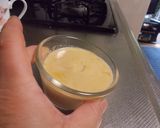 レンジで♡緑茶プリン♡緑茶ゼリーのせ作り方6写真