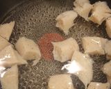 炊飯器ですじ煮込み作り方1写真