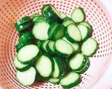 糖質制限　きゅうりとこんにゃくの酢の物作り方1写真