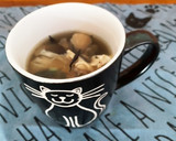 ヘルシー♪簡単♡舞茸とひじきのスープ作り方2写真