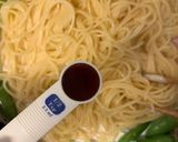 "簡単"牛乳だけで作るクリームパスタ　作り方13写真