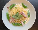 "簡単"牛乳だけで作るクリームパスタ　作り方14写真